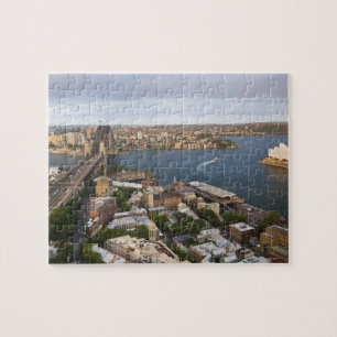 Puzzle Australia, Sydney, visión sobre las rocas y Sydne