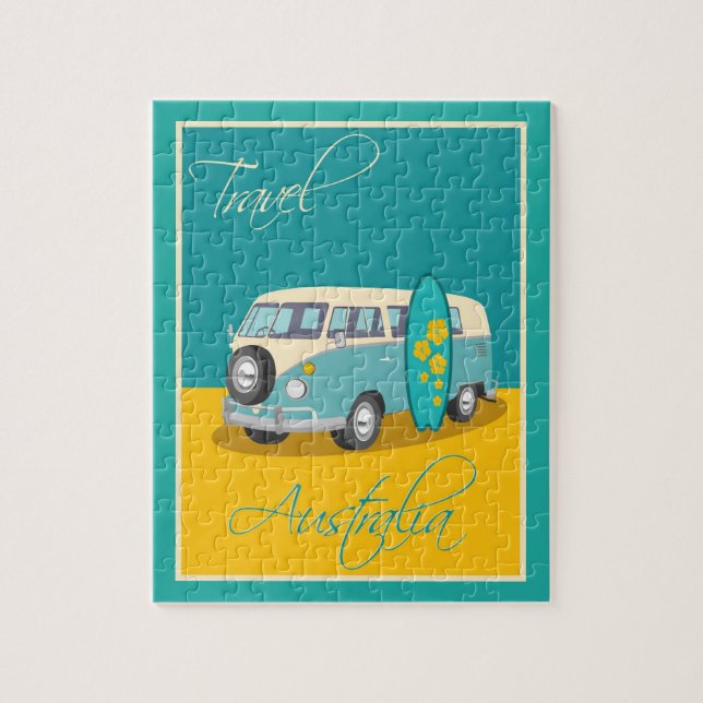 Puzzle Australia: Viajes (Vertical)