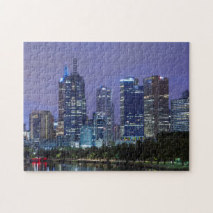Puzzle Australia, Victoria, Melbourne, horizonte a lo lar