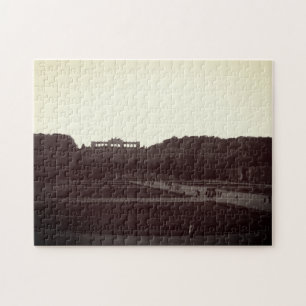 Puzzle Austria antigua Viena Jardines de Schonbrunn