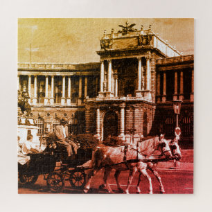 Puzzle Austria Antigua Viena Palacio de Hofburg