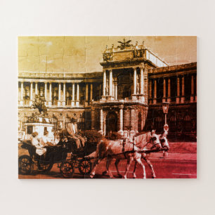 Puzzle Austria Antigua Viena Palacio de Hofburg