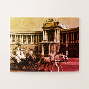 Puzzle Austria Antigua Viena Palacio de Hofburg