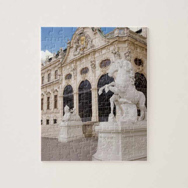 Puzzle Austria, Viena, Palacios Belvedere, Superior (Vertical)