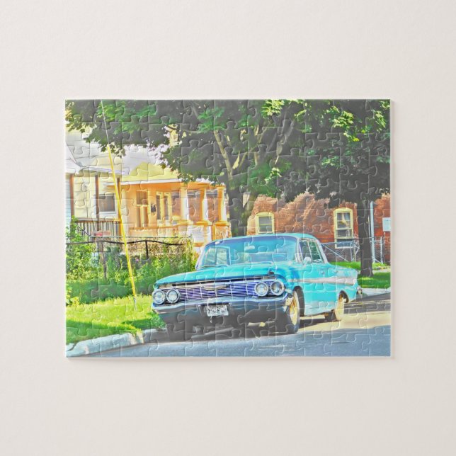 Puzzle Auto clásico (Horizontal)