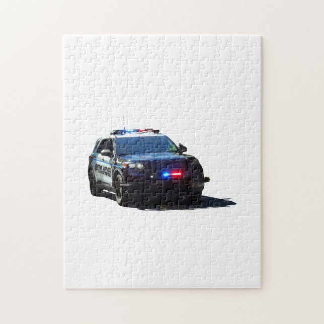Puzzle Auto policial (Vertical)