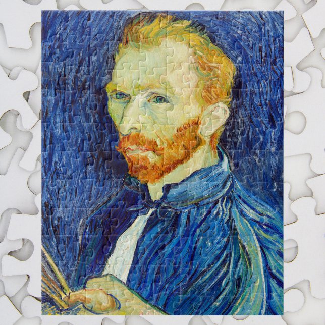 Puzzle Auto retrato de Vincent van Gogh, Bella Artes de l (Subido por el creador)