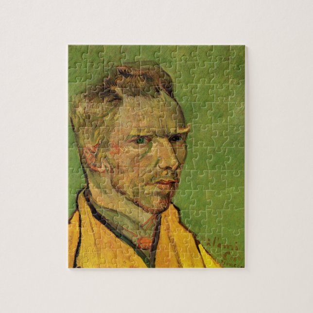 Puzzle Auto retrato de Vincent van Gogh, Bella Artes de l (Vertical)