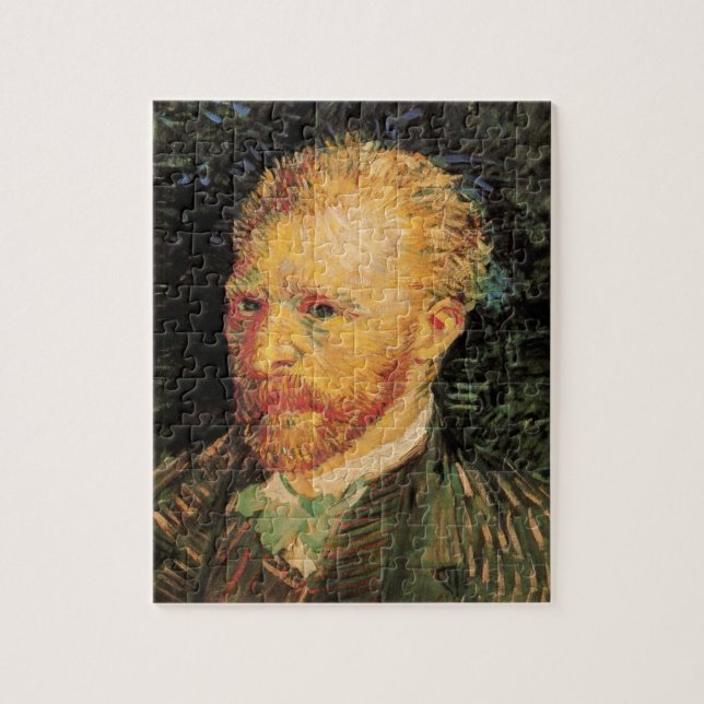 Puzzle Auto retrato de Vincent van Gogh, Bella Artes de l (Vertical)