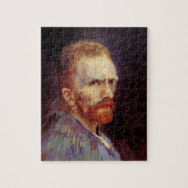 Puzzle Auto retrato de Vincent van Gogh, Bella Artes de l (Vertical)