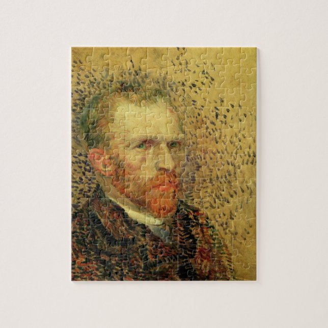 Puzzle Auto retrato de Vincent van Gogh, Bella Artes de l (Vertical)