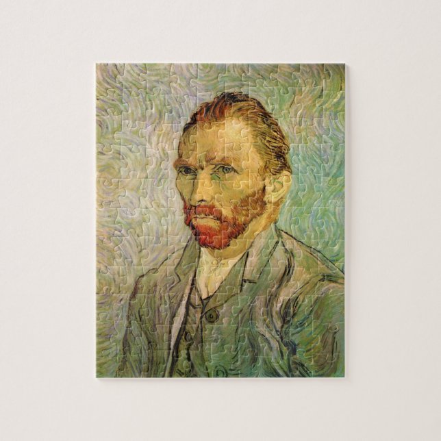 Puzzle Auto retrato de Vincent van Gogh, Bella Artes de l (Vertical)