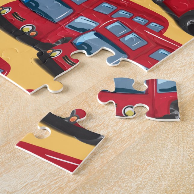 Puzzle Autobús de Londres (Lado)