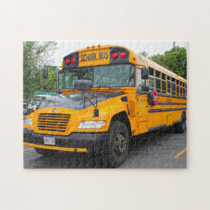 Puzzle Autobús escolar en Montreal.
