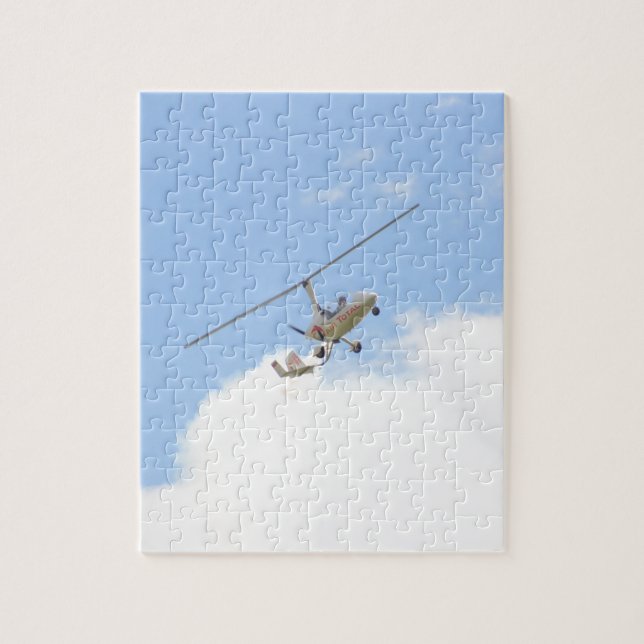 Puzzle Autogiro en vuelo (Vertical)