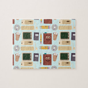 Puzzle Autor Herramientas retro Personalizado Modelo dive
