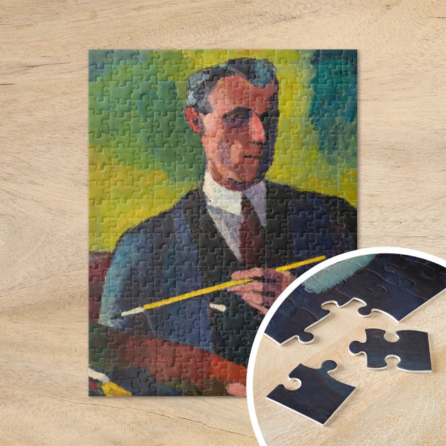 Puzzle Autoretrato | Henry Lyman SaŪen (Subido por el creador)