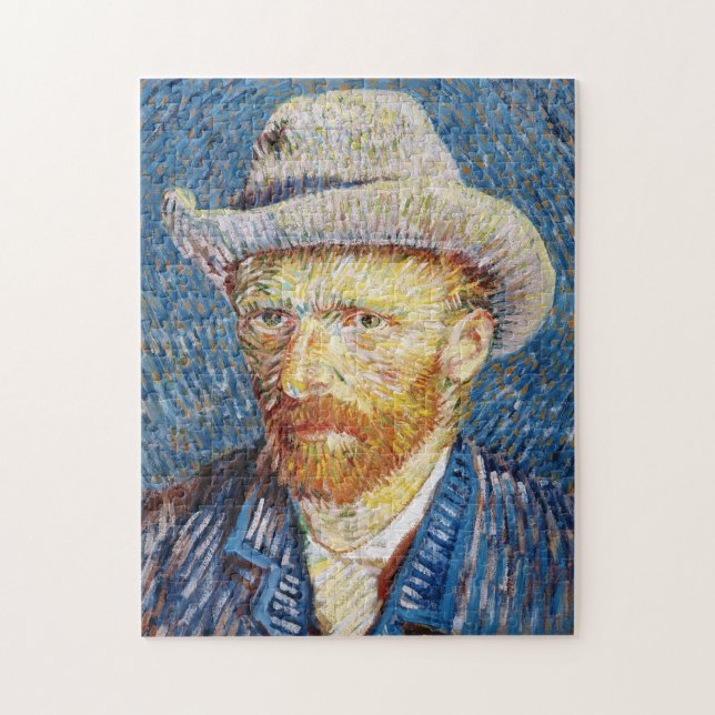 Puzzle Autorretrato con el arte de Vincent van Gogh del (Vertical)