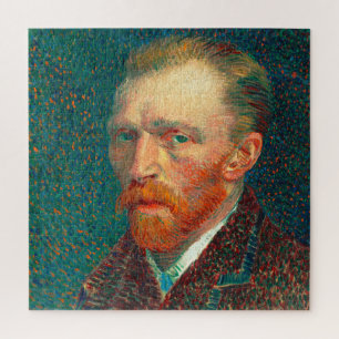 Puzzle Autorretrato de Vincent Van Gogh con traje Arte Fi