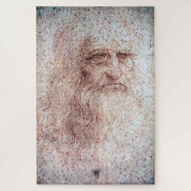Puzzle Autorretrato, Leonardo da Vinci (Vertical)