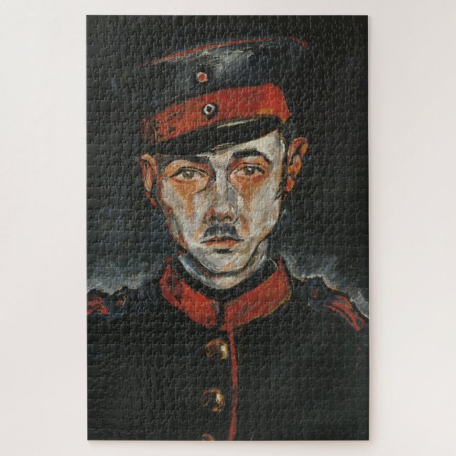 Puzzle Autorretrato (por Walter Gramatté) (Vertical)