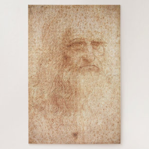 Puzzle Autorretrato presunto de Leonardo da Vinci
