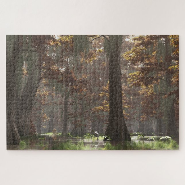 Puzzle Autumn Bayou (Horizontal)