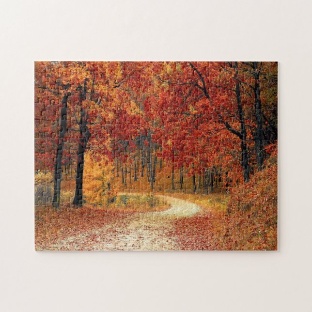 Puzzle Autumn fall (Horizontal)