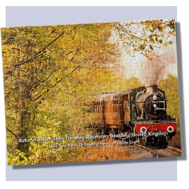 Puzzle Autumn Steam Train, Bewdley, Reino Unido - Añadir  (Subido por el creador)