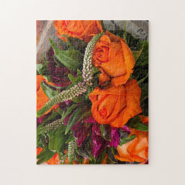 Puzzle Autumn Sunset Bouquet Puzzle, 11" x 14", 252 pcs