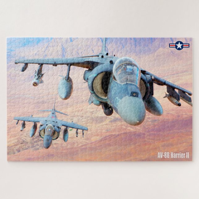 Puzzle AV-8B HARRIER II (20x30 PULGADAS) (Horizontal)