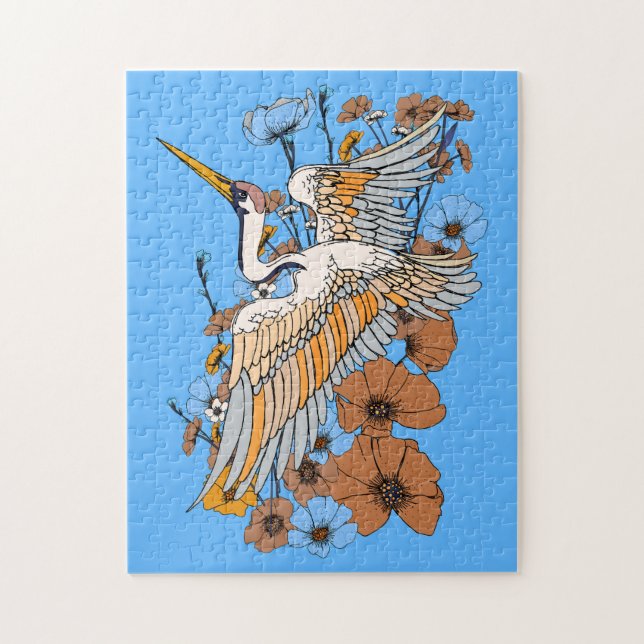 Puzzle Ave de Manga Crane (Vertical)