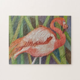 Puzzle Ave Flamingo Tropical