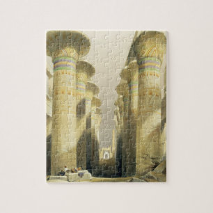 Puzzle Avenida central del gran pasillo de columnas,