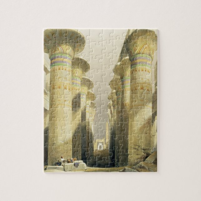 Puzzle Avenida central del gran pasillo de columnas, (Vertical)