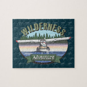 Puzzle Aventura de Floatplane Aviation Wilderness