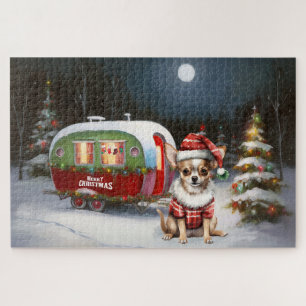 Puzzle Aventura de Navidad Caravana de Chihuahua de Invie