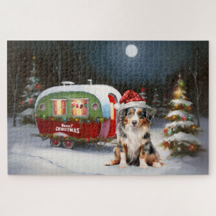 Puzzle Aventura de Navidad Caravana del Pastor Australian