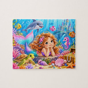Puzzle Aventura de Sirena Submarina