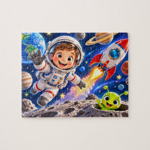 Puzzle Aventura del Explorador Espacial