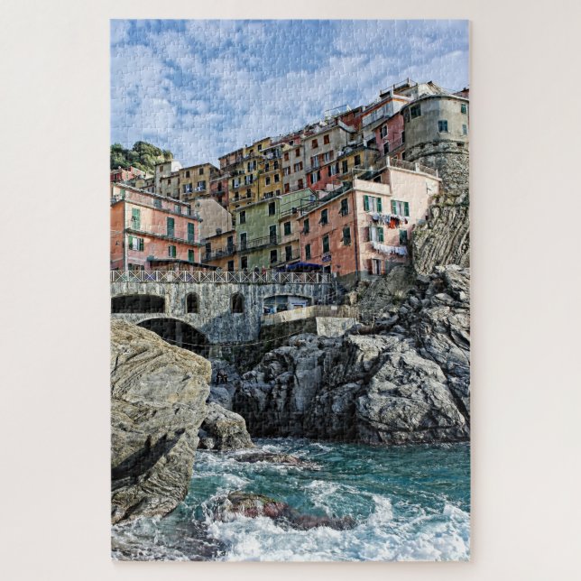 Puzzle Aventura del viaje de Manarola Italia - 20x30 - PC (Vertical)