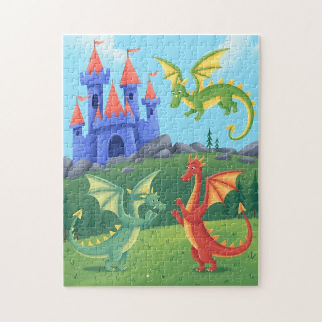 Puzzle Aventuras de Dragones (Vertical)