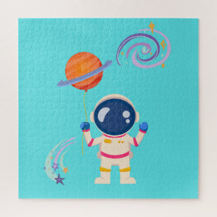 Puzzle Aventuras de personalizados de Spaceman. rompecabe