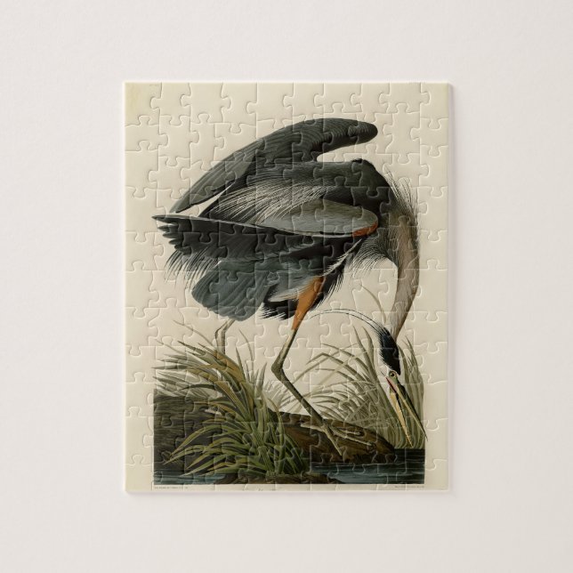 Puzzle Aves Audubon Great Blue Heron (Vertical)