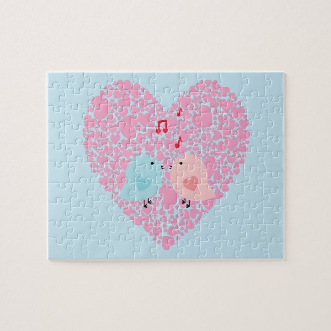 Puzzle Aves de amor (Horizontal)