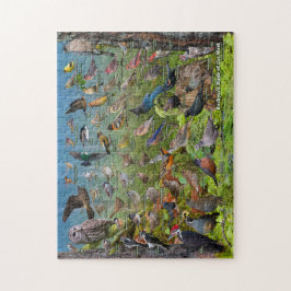 Puzzle Aves de corral del oeste