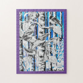 Puzzle Aves de Invierno
