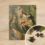 Puzzle Aves de Norteamérica | Gustav Mü tzel<br><div class="desc">Ilustracion del artista alemán Gustav Mü tzel del libro Die Nordamerikanische Vogelwelt (El mundo de las aves norteamericanas) de 1891. El libro describe cada una de las Aves Norteamericanas que Heinrich Nehrling se había encontrado o leído. El profesor Robert Ridgway de la Smithsonian Institution and National Museum de Washington, el...</div>