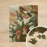 Puzzle Aves de Norteamérica | Gustav Mü tzel<br><div class="desc">Ilustracion del artista alemán Gustav Mü tzel del libro Die Nordamerikanische Vogelwelt (El mundo de las aves norteamericanas) de 1891. El libro describe cada una de las Aves Norteamericanas que Heinrich Nehrling se había encontrado o leído. El profesor Robert Ridgway de la Smithsonian Institution and National Museum de Washington, el...</div>