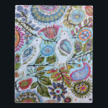 Puzzle Aves de papel I<br><div class="desc">Esta impresión dulce tiene pájaros de papel coloridos | Por Karen Fields</div>